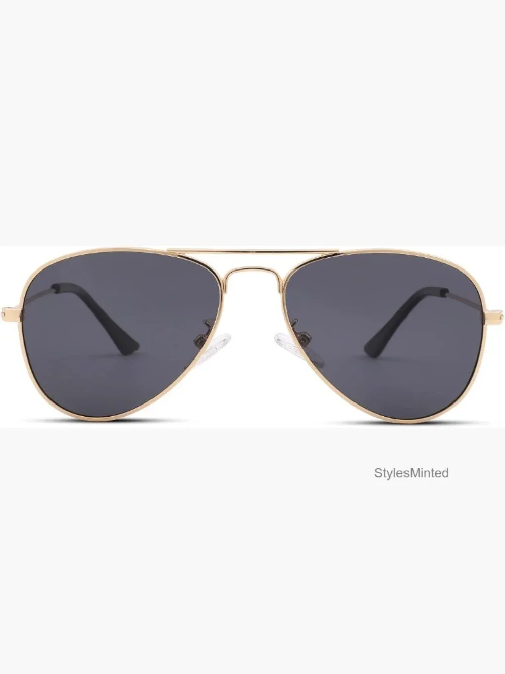 Kids Aviator Sunglasses UV400 Protection Metal Frame Unbreakable Toddler